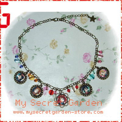 K-On ! けいおん anime Cabochon Charm Necklace 